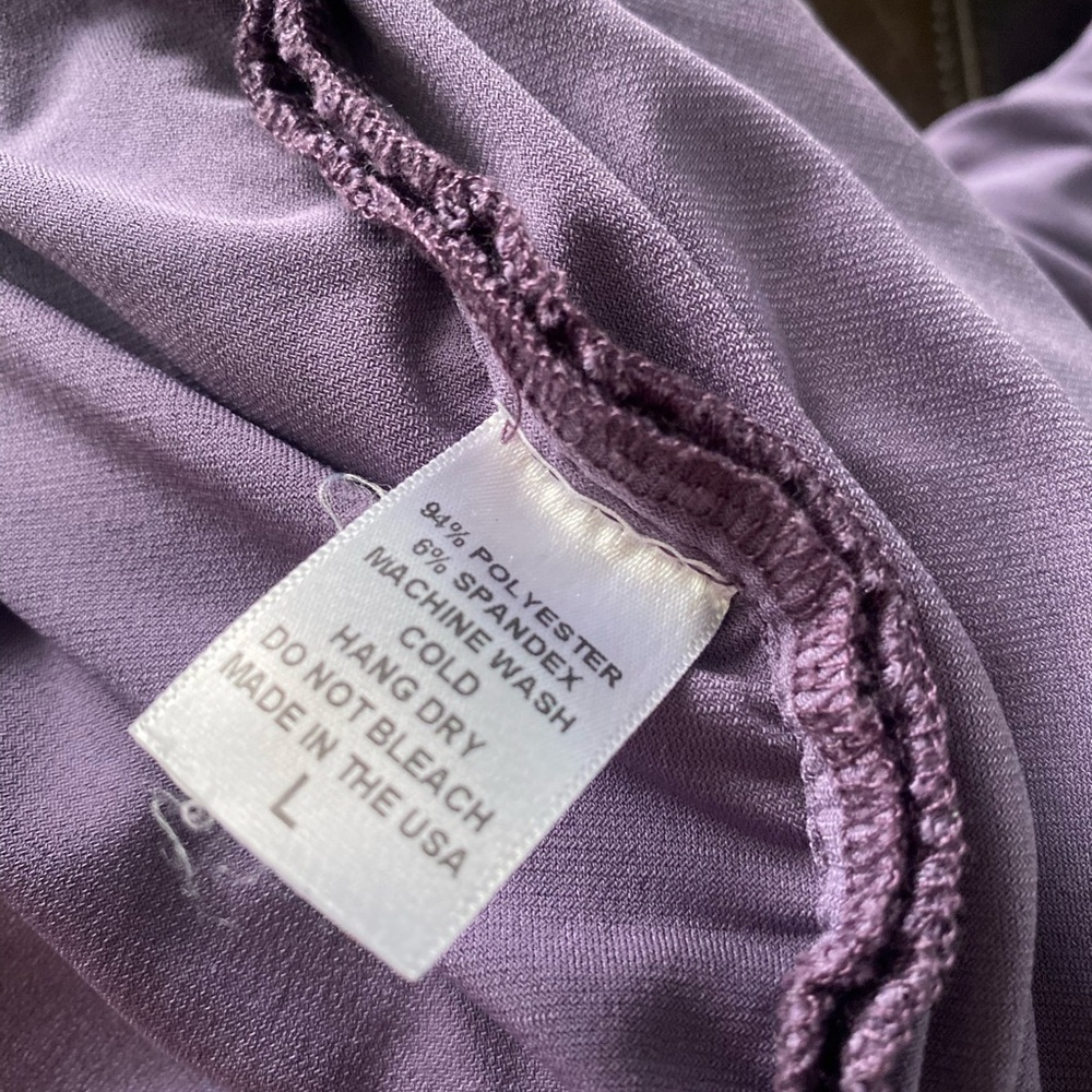 Pinup contour Monica Purple dress gently used size large - Picture 5 of 5